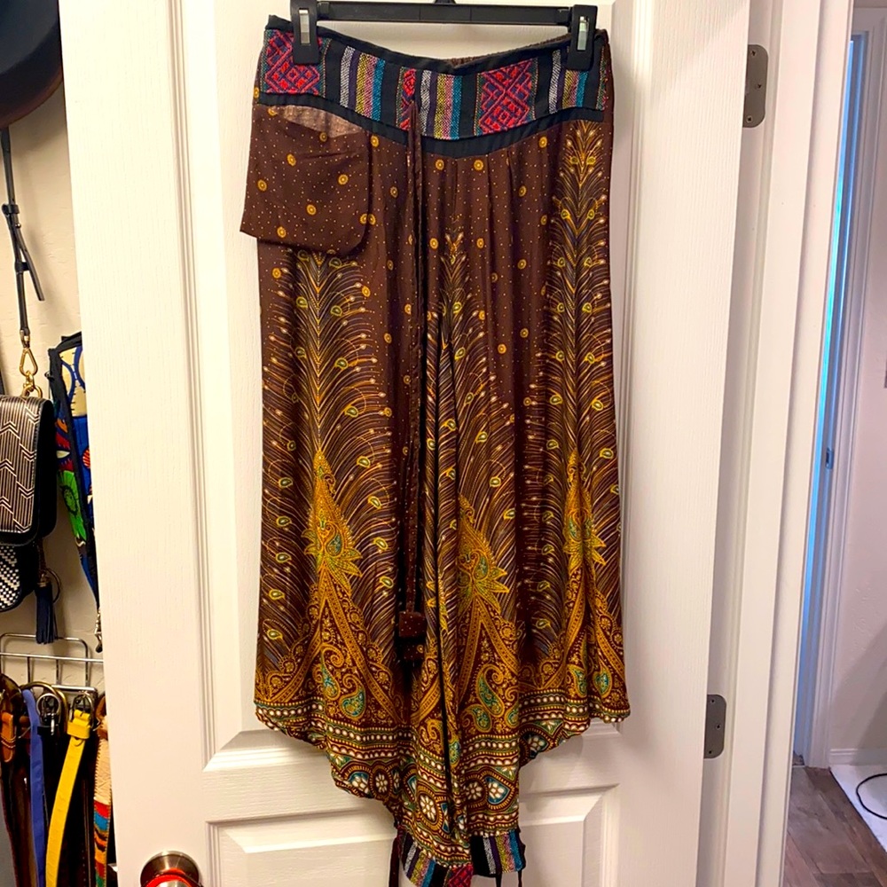 Hippie festival pants - new